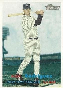 #95b Alex Rodriguez - New York Yankees - 2006 Topps Heritage Baseball