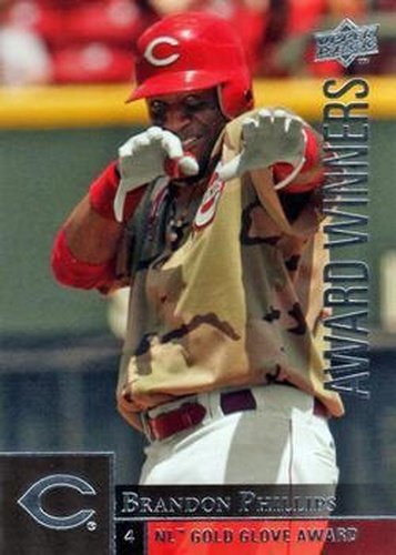 #961 Brandon Phillips - Cincinnati Reds - 2009 Upper Deck Baseball