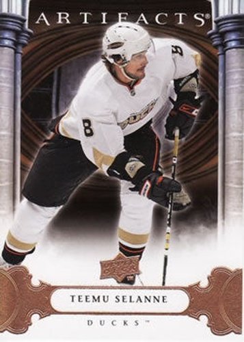 #25 Teemu Selanne - Anaheim Ducks - 2009-10 Upper Deck Artifacts Hockey