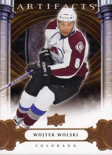 #6 Wojtek Wolski - Colorado Avalanche - 2009-10 Upper Deck Artifacts Hockey