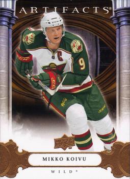 #96 Mikko Koivu - Minnesota Wild - 2009-10 Upper Deck Artifacts Hockey