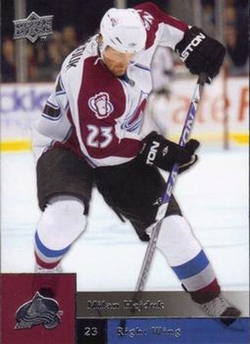 #184 Milan Hejduk - Colorado Avalanche - 2009-10 Upper Deck Hockey