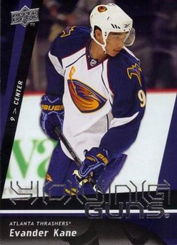#205 Evander Kane - Atlanta Thrashers - 2009-10 Upper Deck Hockey