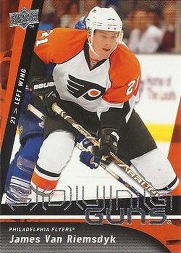 #207 James Van Riemsdyk - Philadelphia Flyers - 2009-10 Upper Deck Hockey