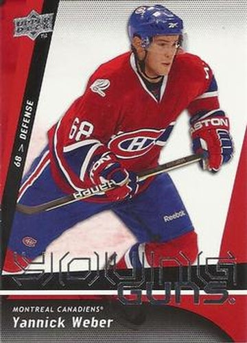 #220 Yannick Weber - Montreal Canadiens - 2009-10 Upper Deck Hockey