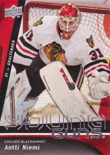 #225 Antti Niemi - Chicago Blackhawks - 2009-10 Upper Deck Hockey