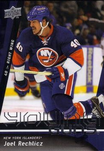 #244 Joel Rechlicz - New York Islanders - 2009-10 Upper Deck Hockey