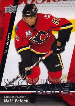 #245 Matt Pelech - Calgary Flames - 2009-10 Upper Deck Hockey