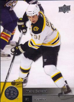 #256 Marc Savard - Boston Bruins - 2009-10 Upper Deck Hockey