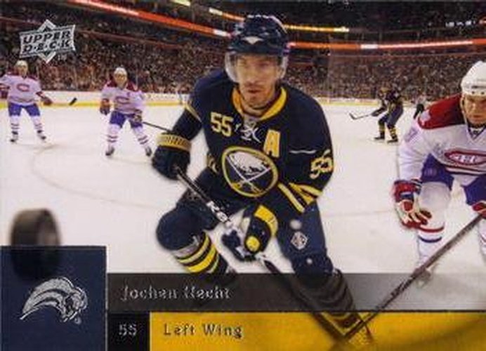 #261 Jochen Hecht - Buffalo Sabres - 2009-10 Upper Deck Hockey