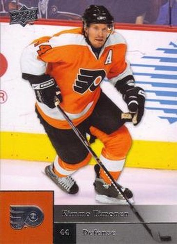#290 Kimmo Timonen - Philadelphia Flyers - 2009-10 Upper Deck Hockey