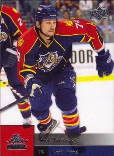 #323 Nick Tarnasky - Florida Panthers - 2009-10 Upper Deck Hockey