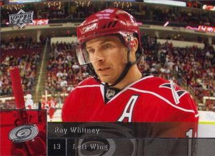 #335 Ray Whitney - Carolina Hurricanes - 2009-10 Upper Deck Hockey