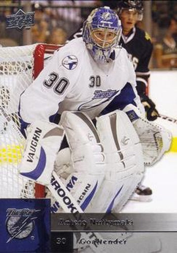#339 Antero Niittymaki - Tampa Bay Lightning - 2009-10 Upper Deck Hockey