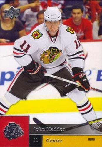 #362 John Madden - Chicago Blackhawks - 2009-10 Upper Deck Hockey