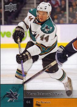 #407 Marc-Edouard Vlasic - San Jose Sharks - 2009-10 Upper Deck Hockey