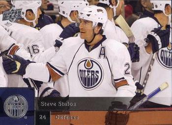 #443 Steve Staios - Edmonton Oilers - 2009-10 Upper Deck Hockey