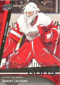 #460 Daniel Larsson - Detroit Red Wings - 2009-10 Upper Deck Hockey