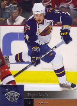 #75 Bryan Little - Atlanta Thrashers - 2009-10 Upper Deck Hockey