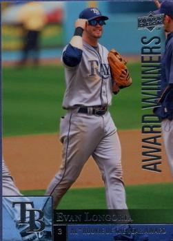 #969 Evan Longoria - Tampa Bay Rays - 2009 Upper Deck Baseball