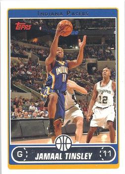 #96 Jamaal Tinsley - Indiana Pacers - 2006-07 Topps Basketball