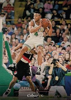 #96 David Wesley - Boston Celtics - 1995-96 Upper Deck Basketball