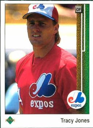 #96 Tracy Jones - Montreal Expos - 1989 Upper Deck Baseball