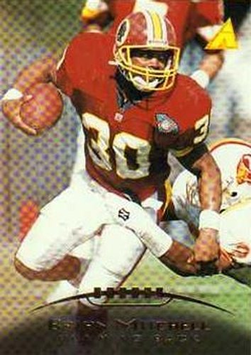 #96 Brian Mitchell - Washington Redskins - 1995 Pinnacle Football