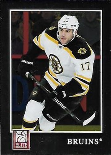 #96 Milan Lucic - Boston Bruins - 2011-12 Panini Elite Hockey
