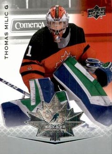 #96 Thomas Milic - Canada - 2021-22 Upper Deck Team Canada Juniors Hockey