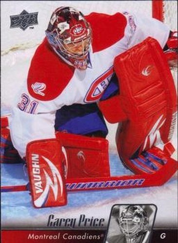 #96 Carey Price - Montreal Canadiens - 2010-11 Upper Deck Hockey