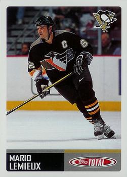 #96 Mario Lemieux - Pittsburgh Penguins - 2002-03 Topps Total Hockey