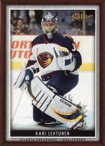 #96 Kari Lehtonen - Atlanta Thrashers - 2006-07 Upper Deck Beehive Hockey