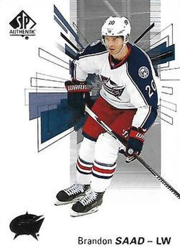 #96 Brandon Saad - Columbus Blue Jackets - 2016-17 SP Authentic Hockey