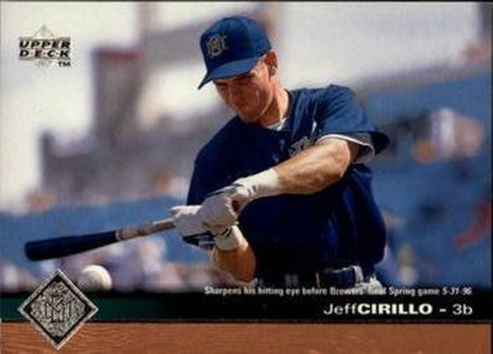 #96 Jeff Cirillo - Milwaukee Brewers - 1997 Upper Deck Baseball