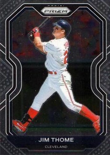 #96 Jim Thome - Cleveland Indians - 2021 Panini Prizm Baseball