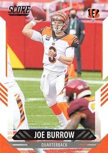 #96 Joe Burrow - Cincinnati Bengals - 2021 Score Football