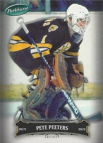 #96 Pete Peeters - Boston Bruins - 2006-07 Parkhurst Hockey
