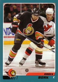#96 Radek Bonk - Ottawa Senators - 2003-04 O-Pee-Chee Hockey