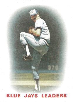 #96 Blue Jays Leaders - Toronto Blue Jays - 1986 Topps Baseball