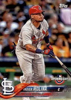 #96 Yadier Molina - St. Louis Cardinals - 2018 Topps Opening Day Baseball