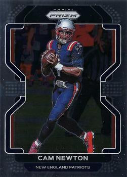 #96 Cam Newton - New England Patriots - 2021 Panini Prizm Football