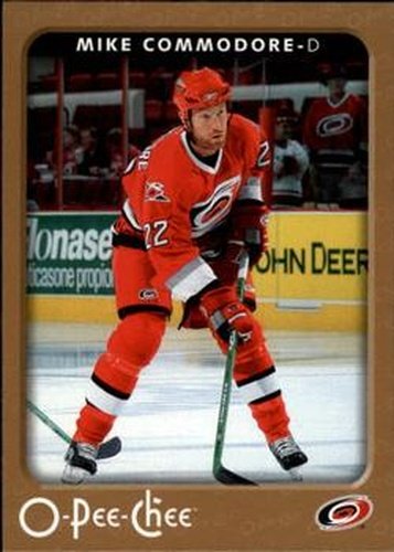 #96 Mike Commodore - Carolina Hurricanes - 2006-07 O-Pee-Chee Hockey