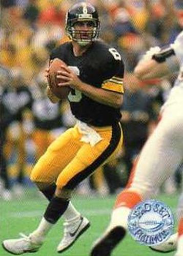 #96 Bubby Brister - Pittsburgh Steelers - 1991 Pro Set Platinum Football