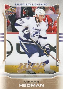 #97 Victor Hedman - Tampa Bay Lightning - 2014-15 Upper Deck MVP Hockey