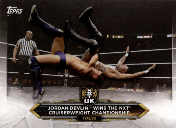 #97 Jordan Devlin - 2020 Topps WWE NXT Wrestling