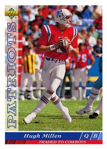 #97 Hugh Millen - Dallas Cowboys - 1993 Upper Deck Football