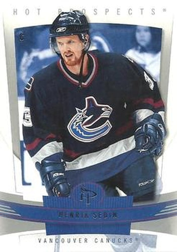 #97 Henrik Sedin - Vancouver Canucks - 2006-07 Fleer Hot Prospects Hockey