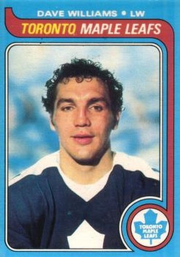 #97 Dave Williams - Toronto Maple Leafs - 1979-80 O-Pee-Chee Hockey