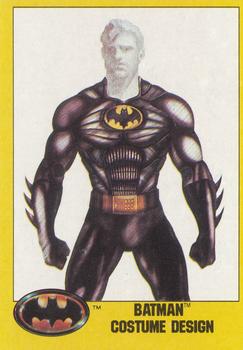 #197 Batman costume design - 1989 Topps Batman